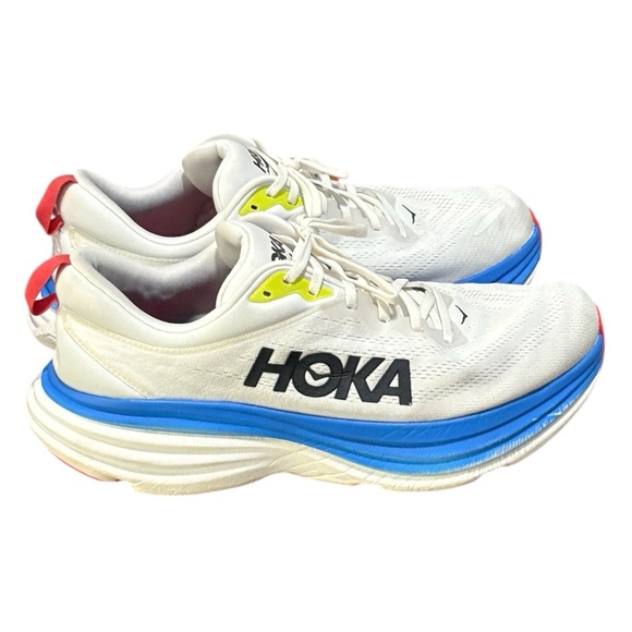 HOKA One One Bondi 8 Lace Up Running Shoes Size 14 D - Picture 2 of 6